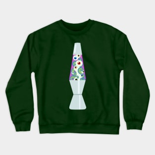 Eyeball Lava Lamp Crewneck Sweatshirt